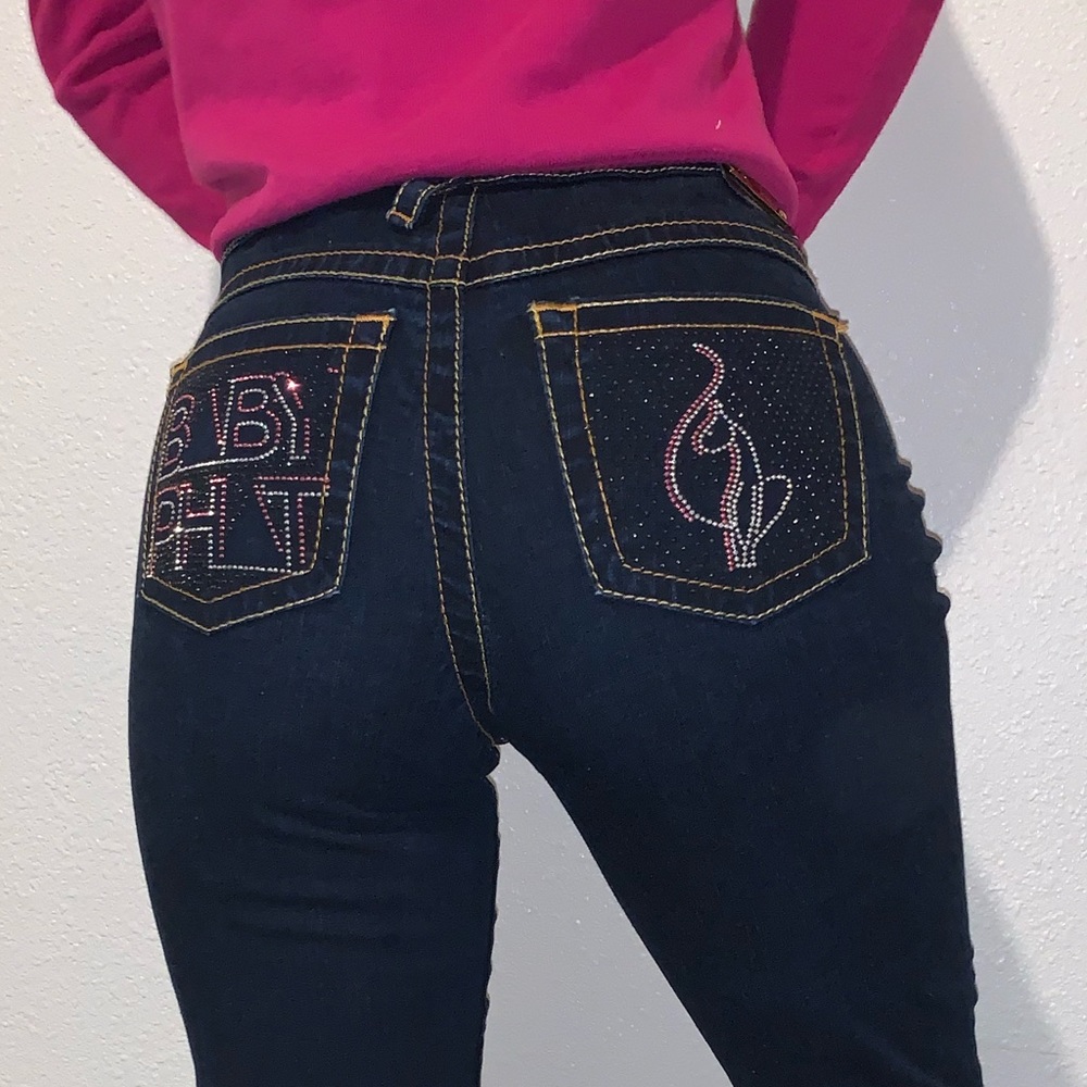 SUPER CUTE Y2K baby phat jeans✨